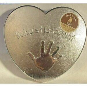 Carters Baby Handprint Child Of Mine Heart Shaped Plaster Crafts Kit.